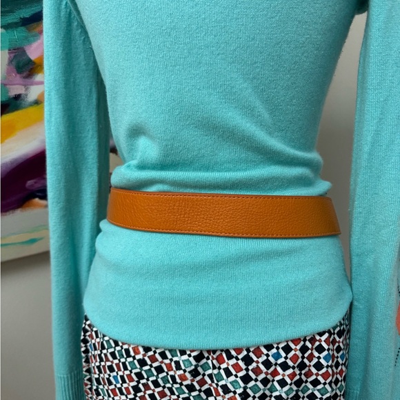 Michael Kors Belt with silver buckle. - Picture 4 of 7